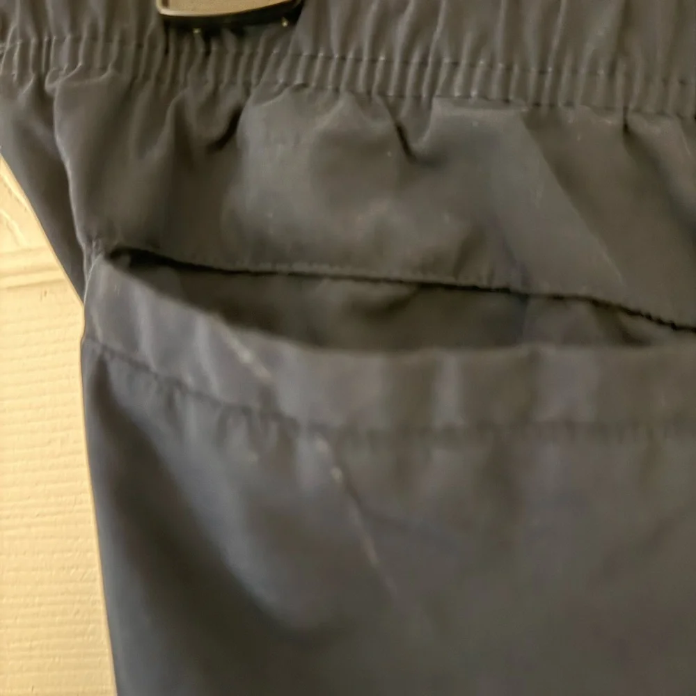 REEBOK Vintage Dark Blue Pants with White Stripes
